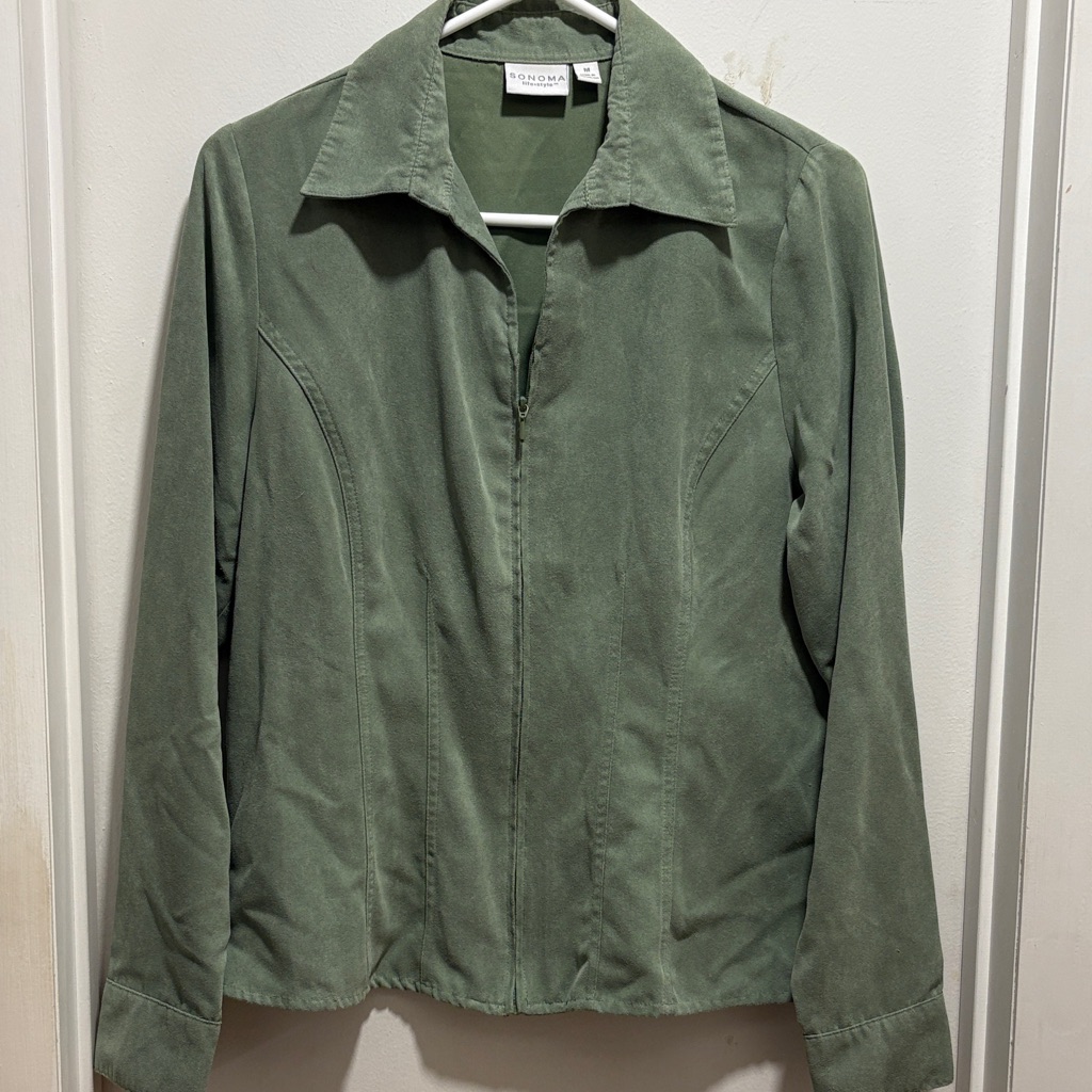 Sonoma Women's Green Utility Jacket